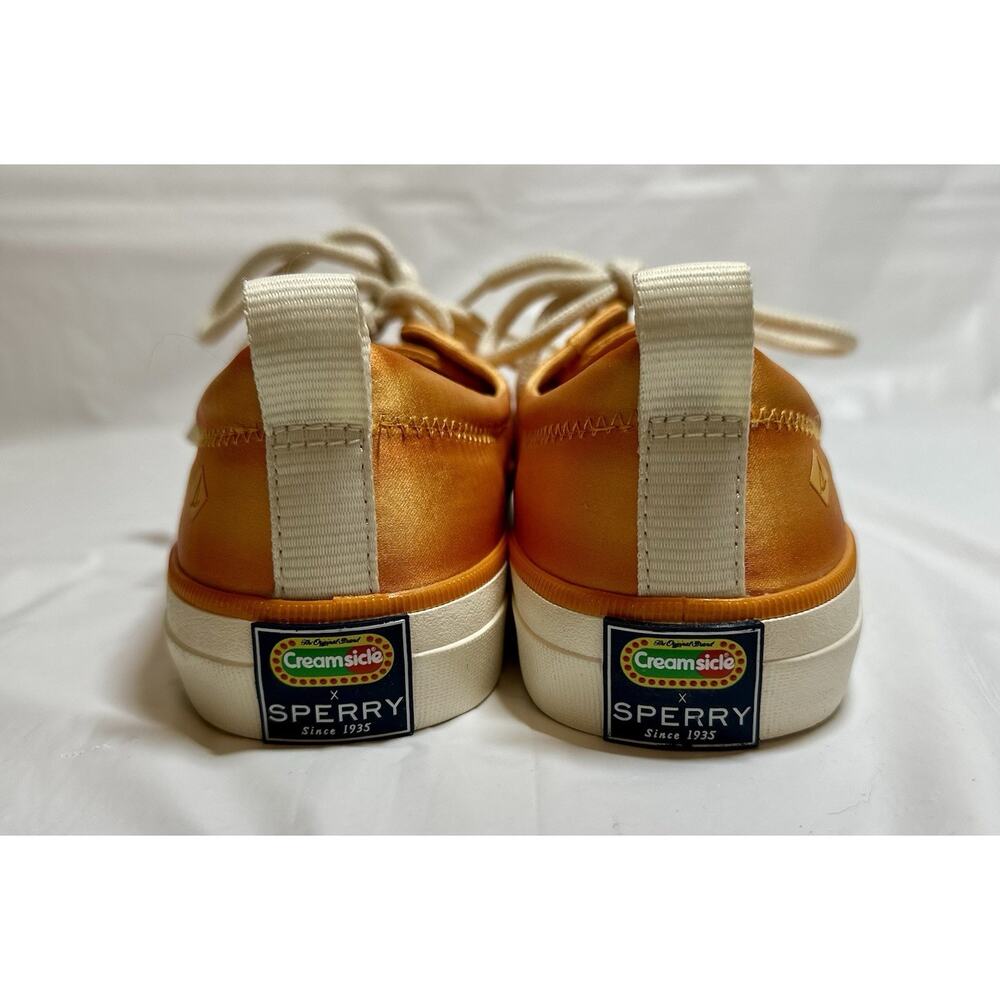 Sperry X Creamsicle Sneaker Women's Size 6.5 Crest Vibe Orange Casual Comfort - Picture 4 of 10